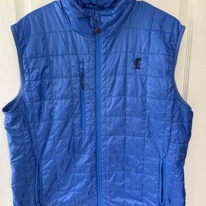 Men's Quilted Blue Vest